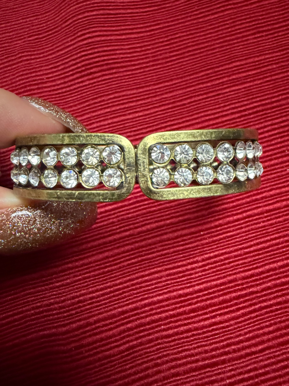 Park Lane At A Glance Austrian Crystal Bracelet Retired $66